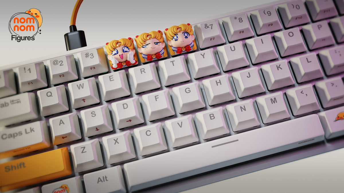 Sailor Moon Keycaps resin figure