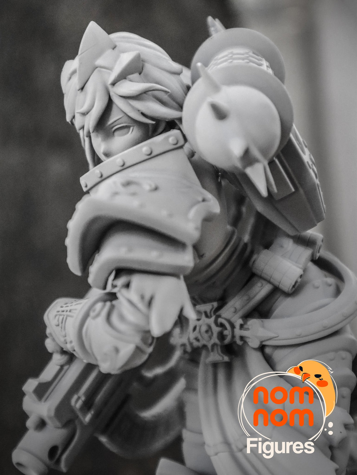 Warhammy Waifu resin figure
