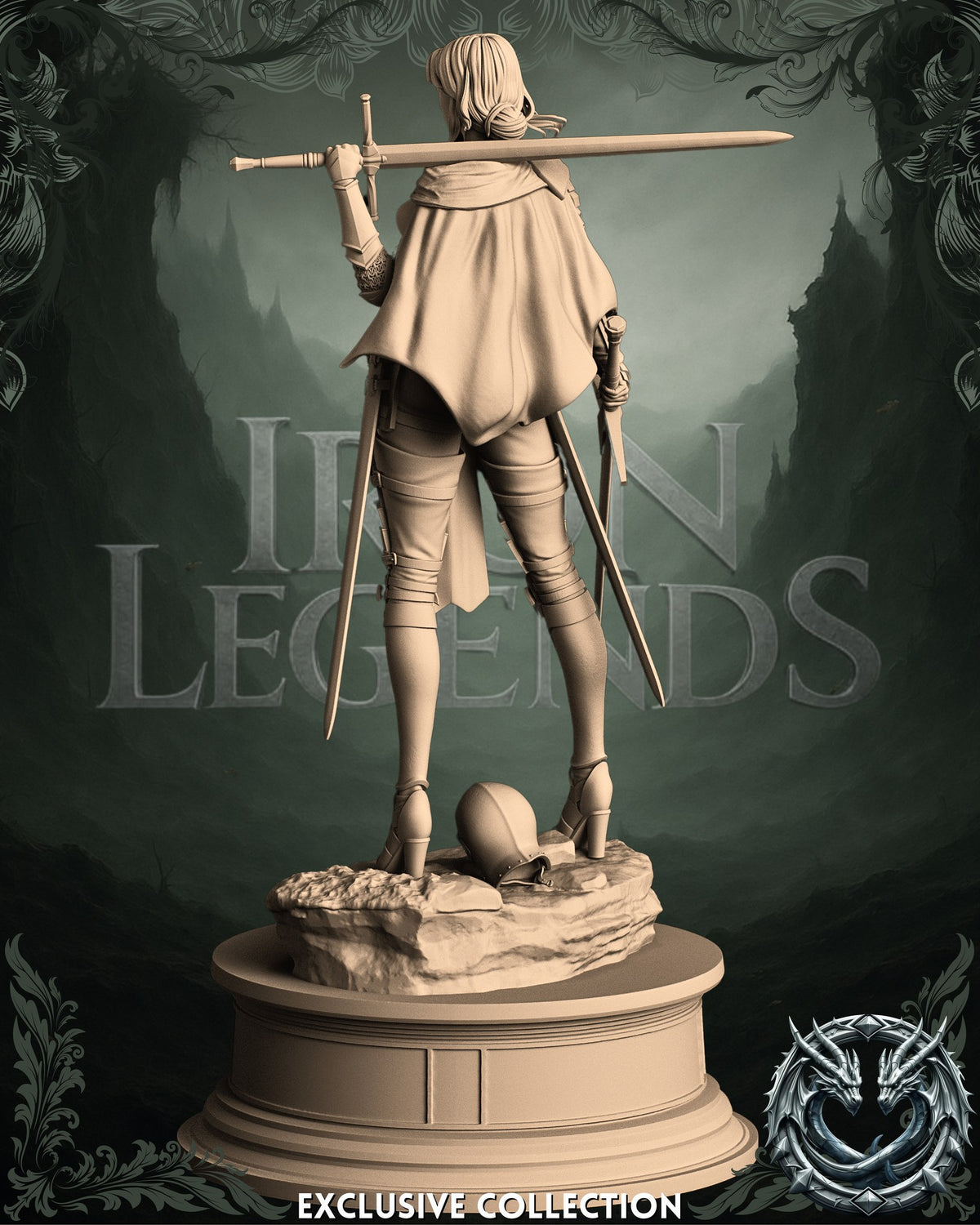 Lysara resin figure