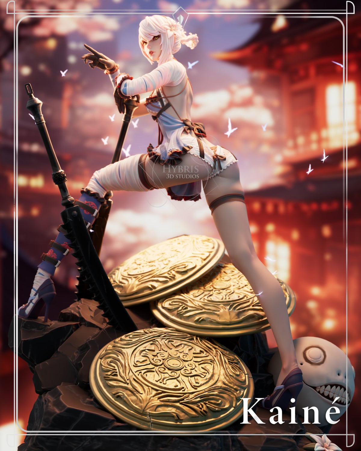 Kaine resin figure