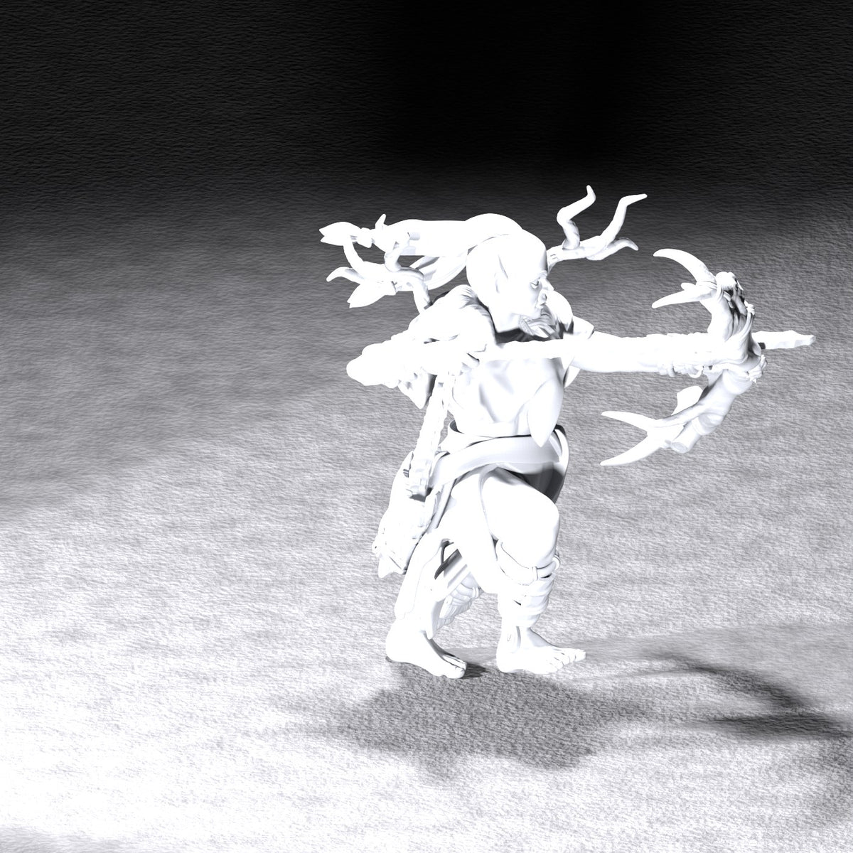 FeyHunter resin figure