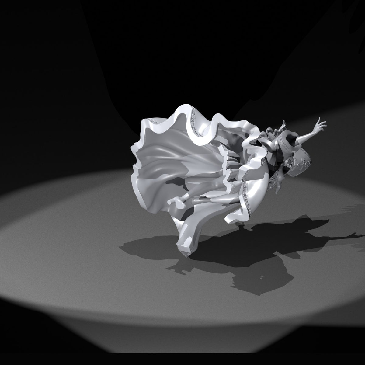 Elohia resin figure