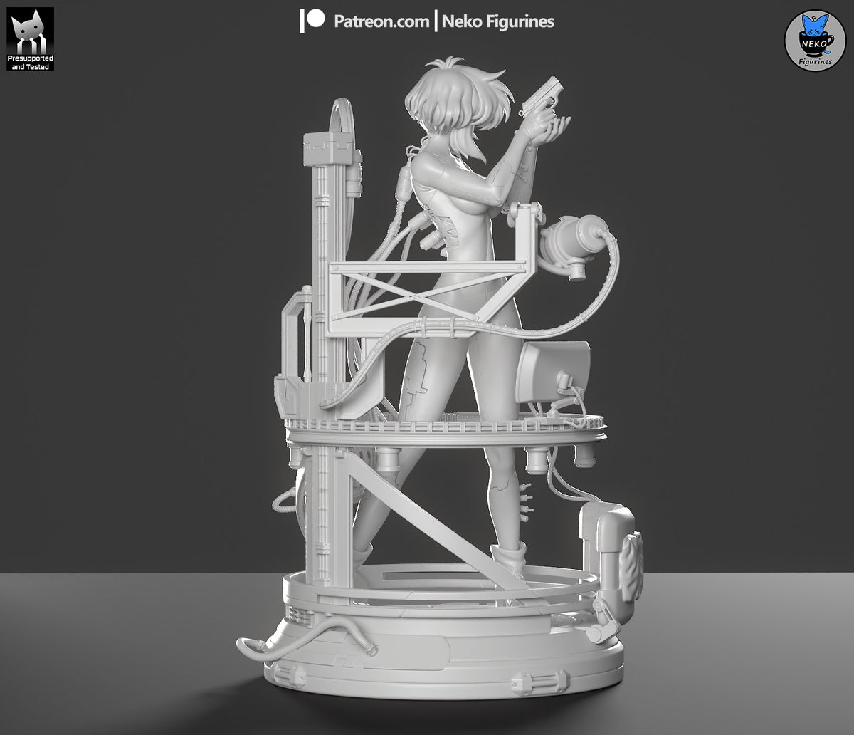 Motoko Kusanagi resin figure