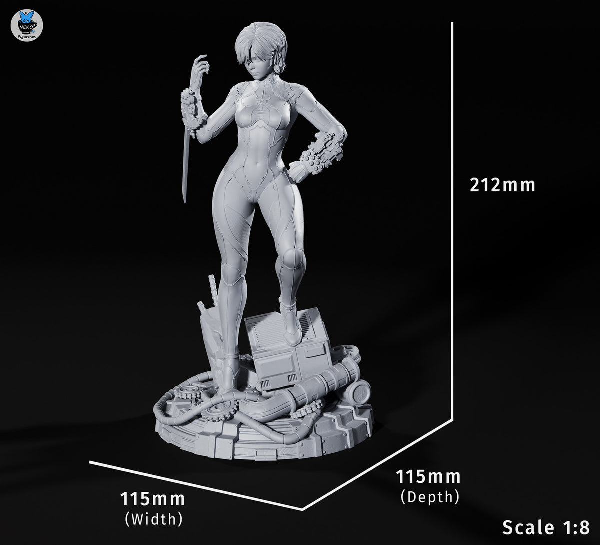 Evie resin figure