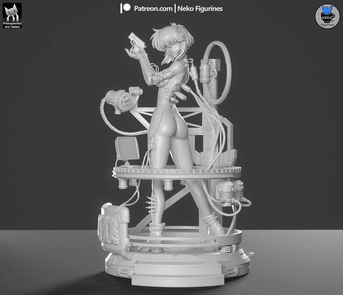 Motoko Kusanagi resin figure