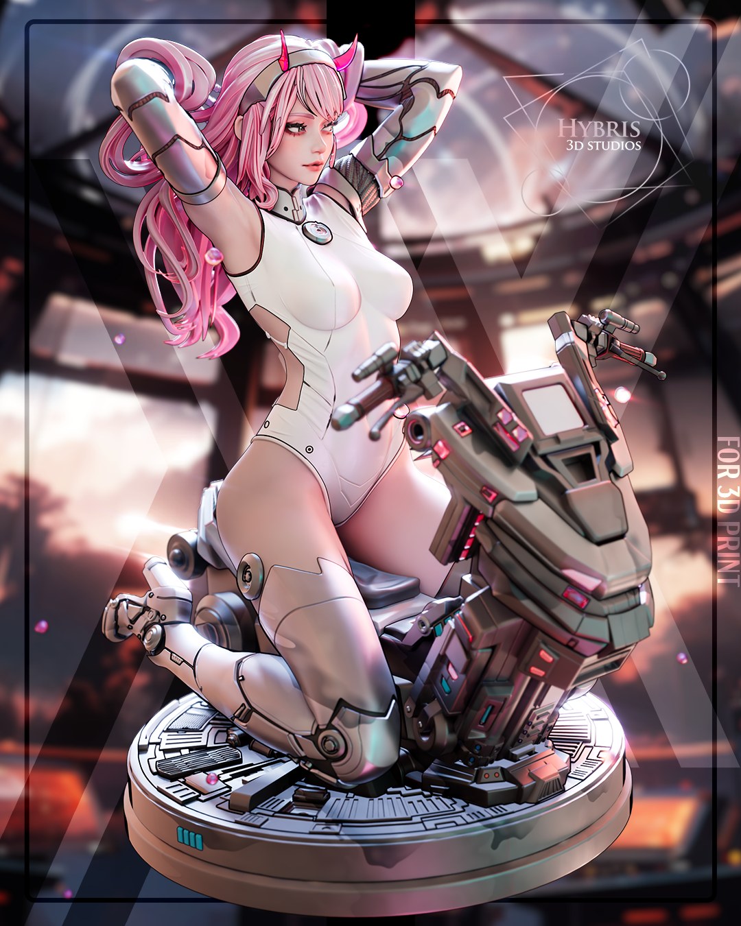 Cyber Zero-Two resin figure