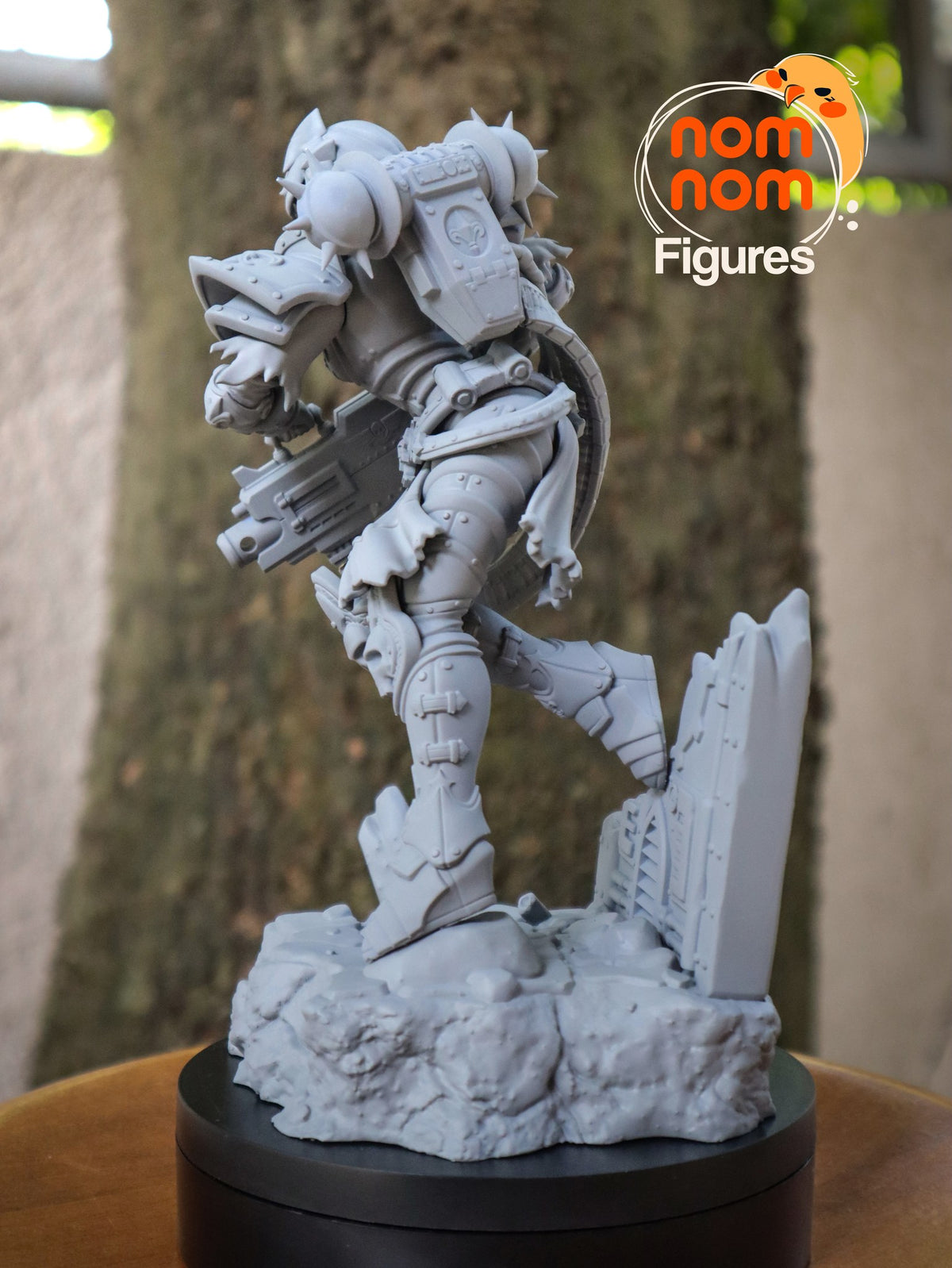 Warhammy Waifu resin figure