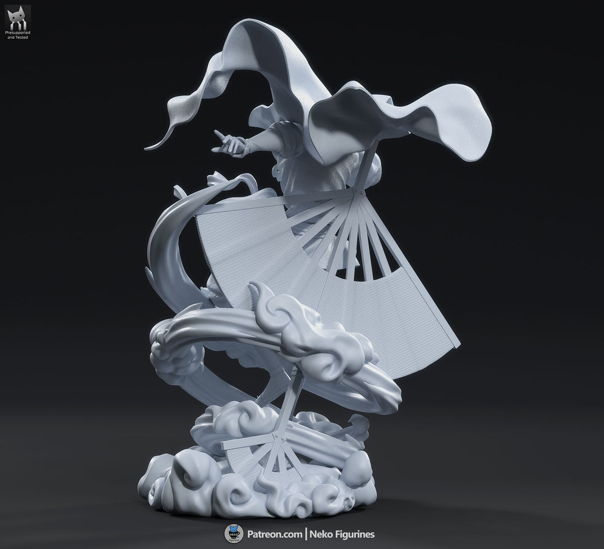 Aang resin figure