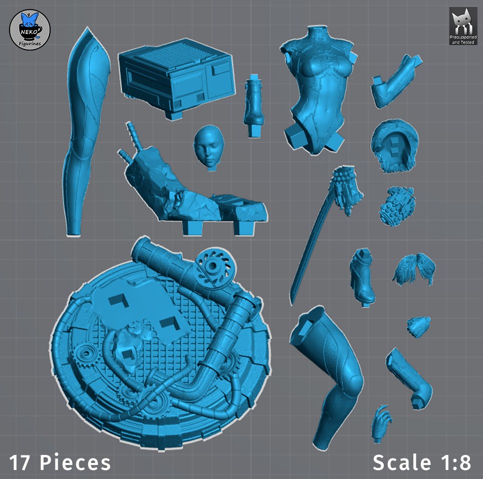 Evie resin figure