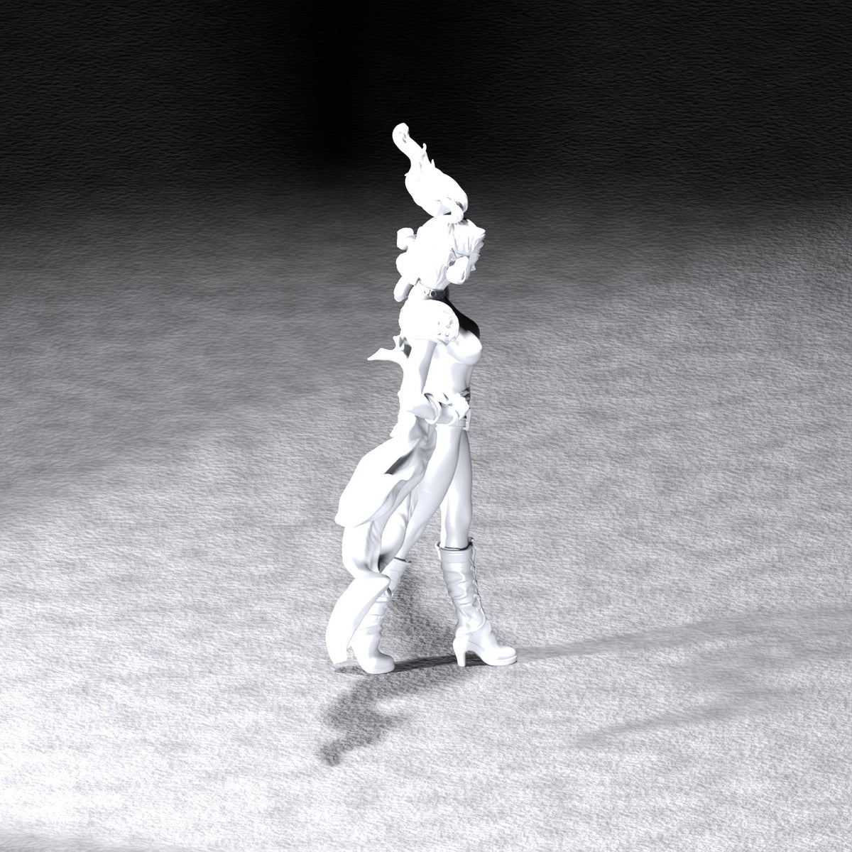 Lyra resin figure