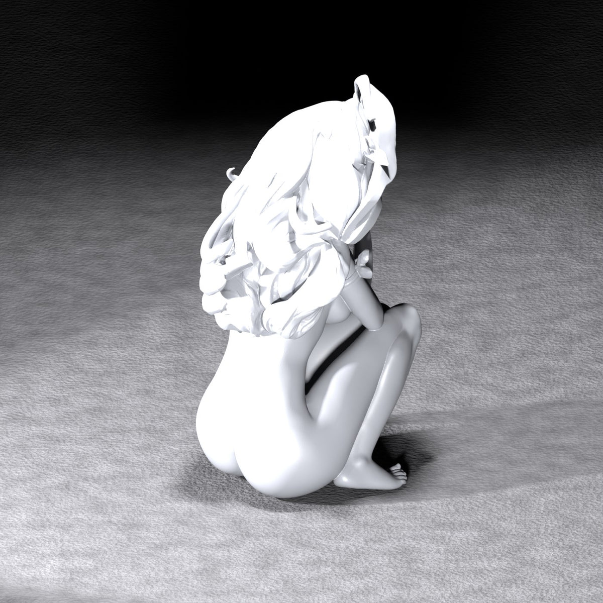 Iriel resin figure