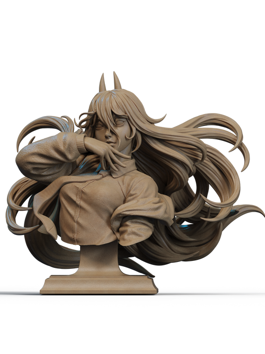 Baba Yaga resin figure