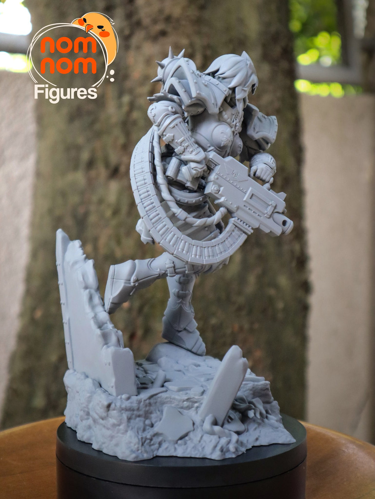 Warhammy Waifu resin figure