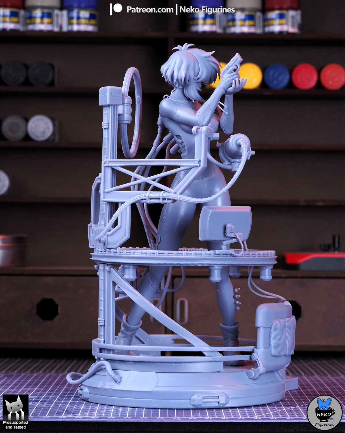 Motoko Kusanagi resin figure