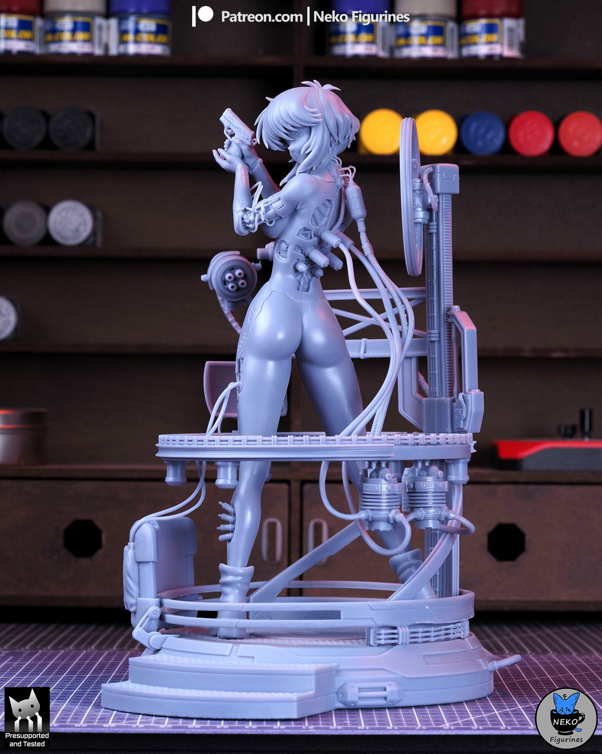 Motoko Kusanagi resin figure