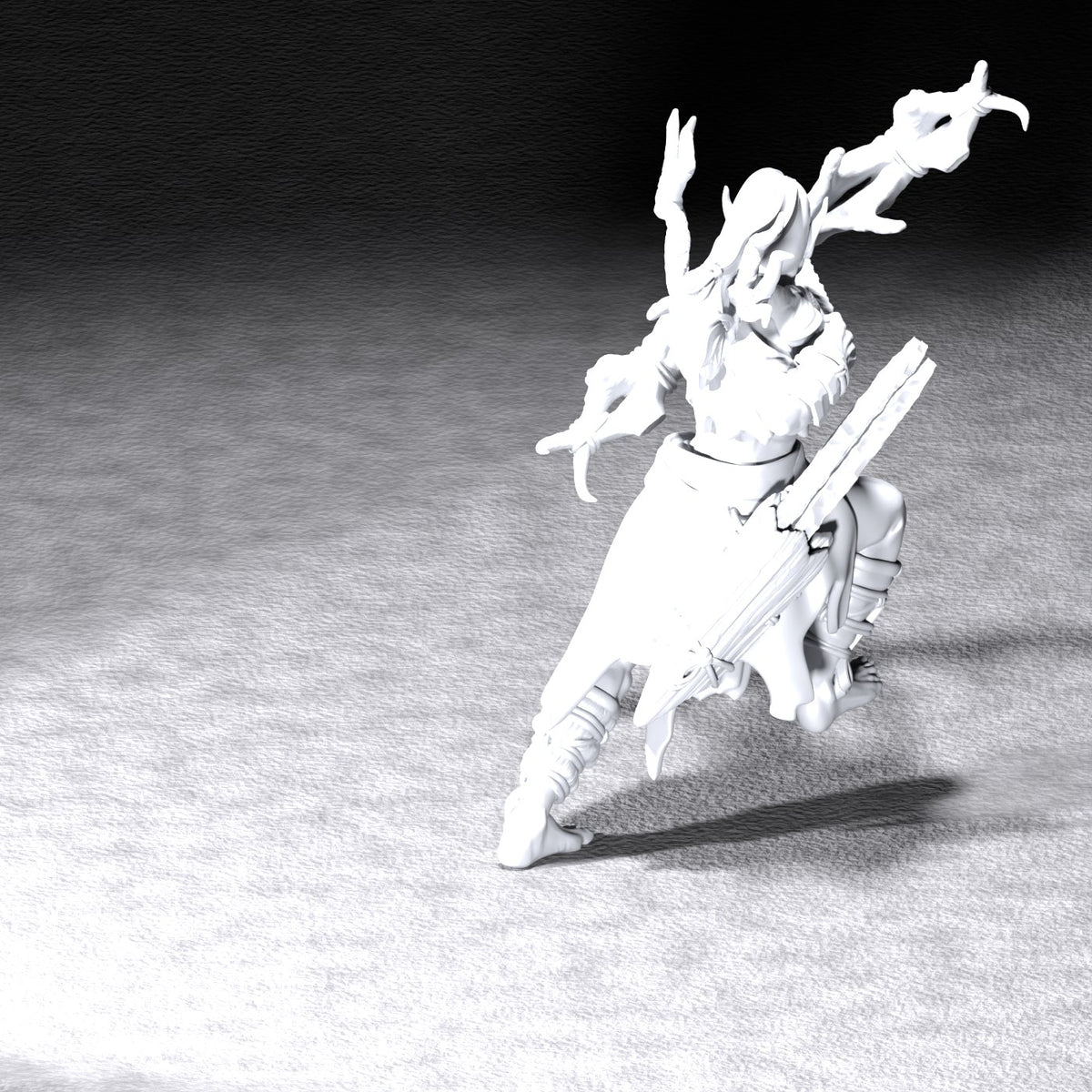 FeyHunter resin figure