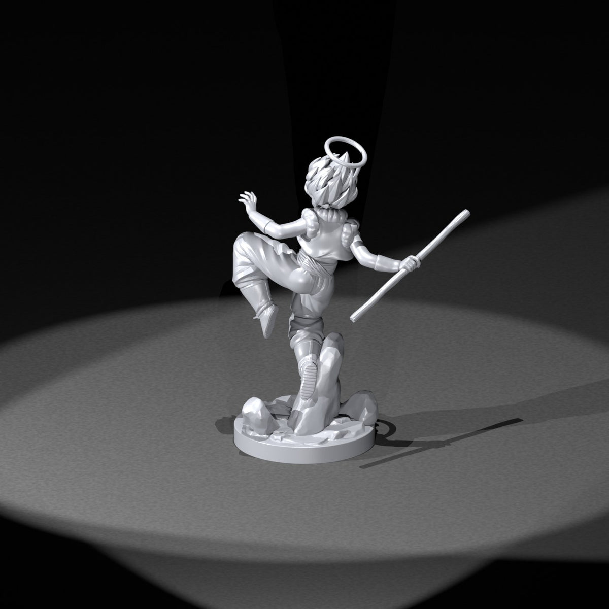 Gogeta Girl resin figure