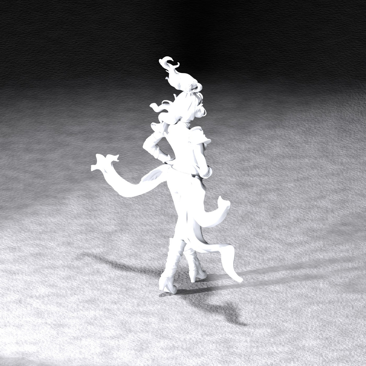 Lyra resin figure
