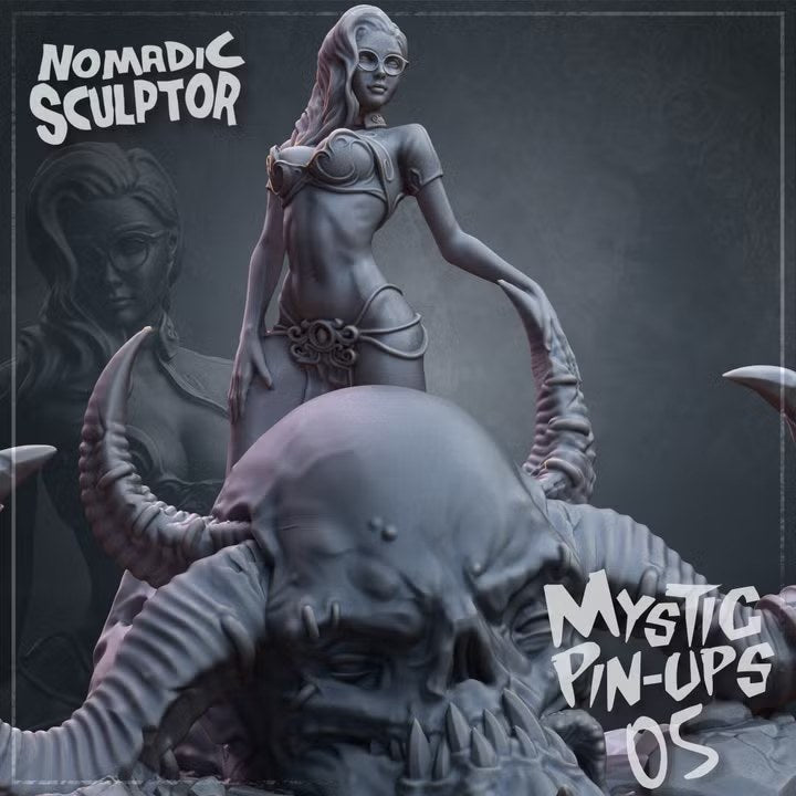 Mystic Pin-Up 05 (Slayer Diorama) resin figure