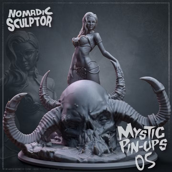 Mystic Pin-Up 05 (Slayer Diorama) resin figure