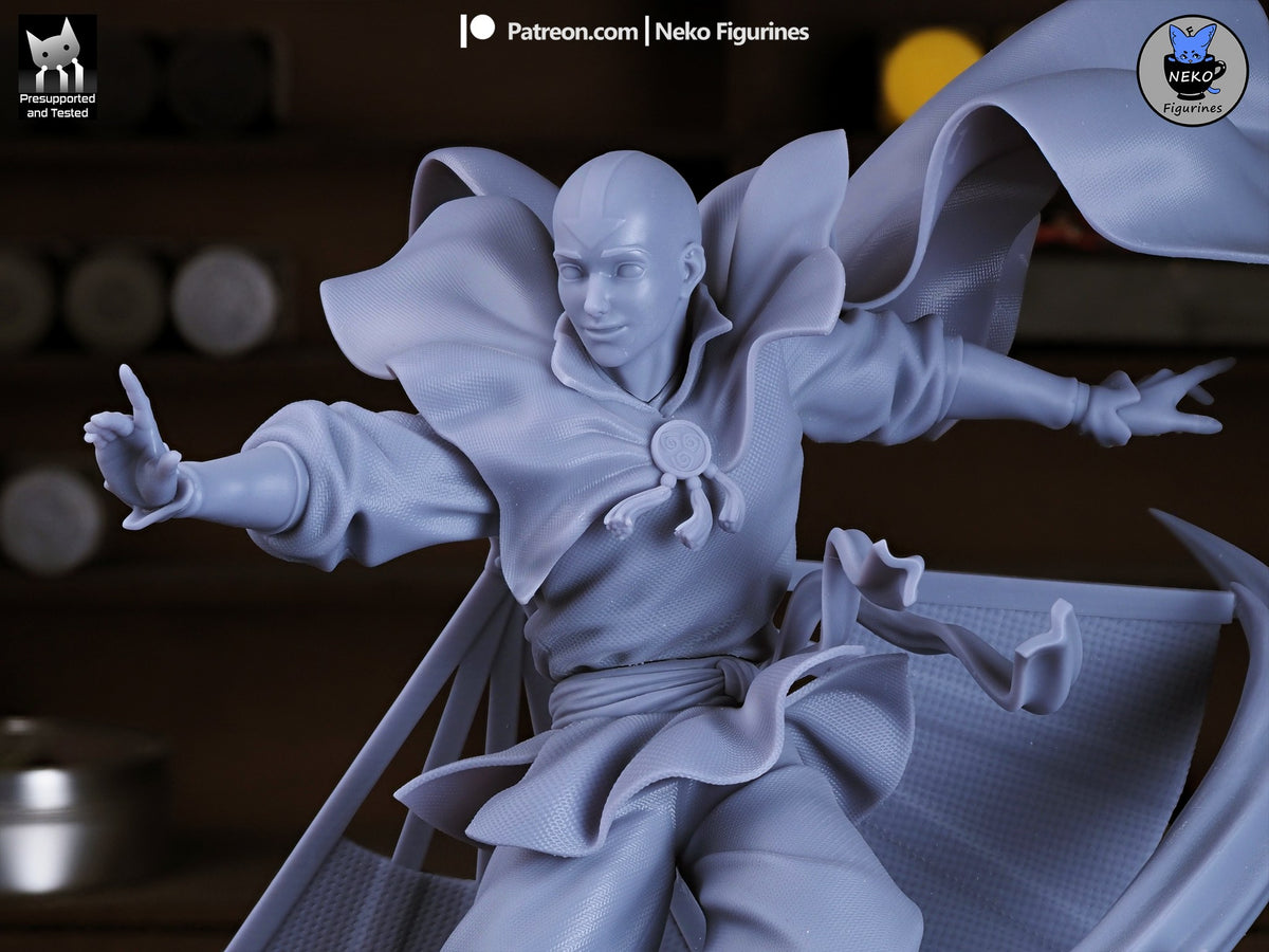 Aang resin figure