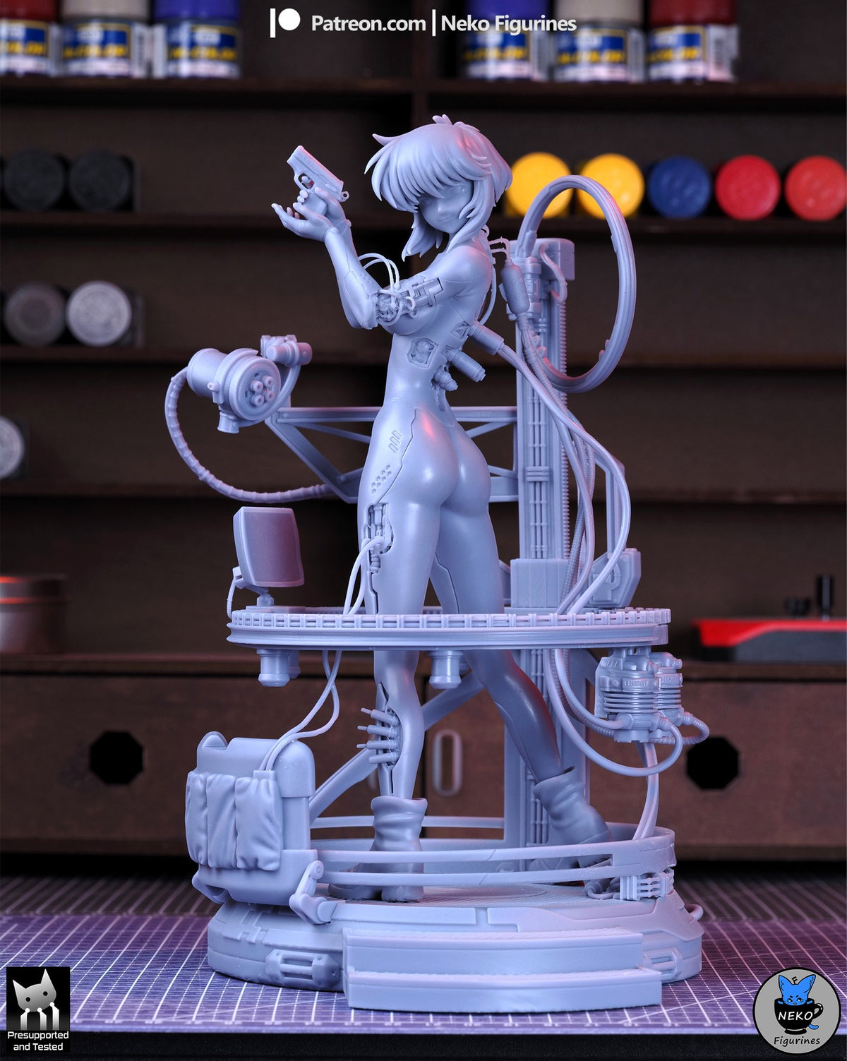 Motoko Kusanagi resin figure