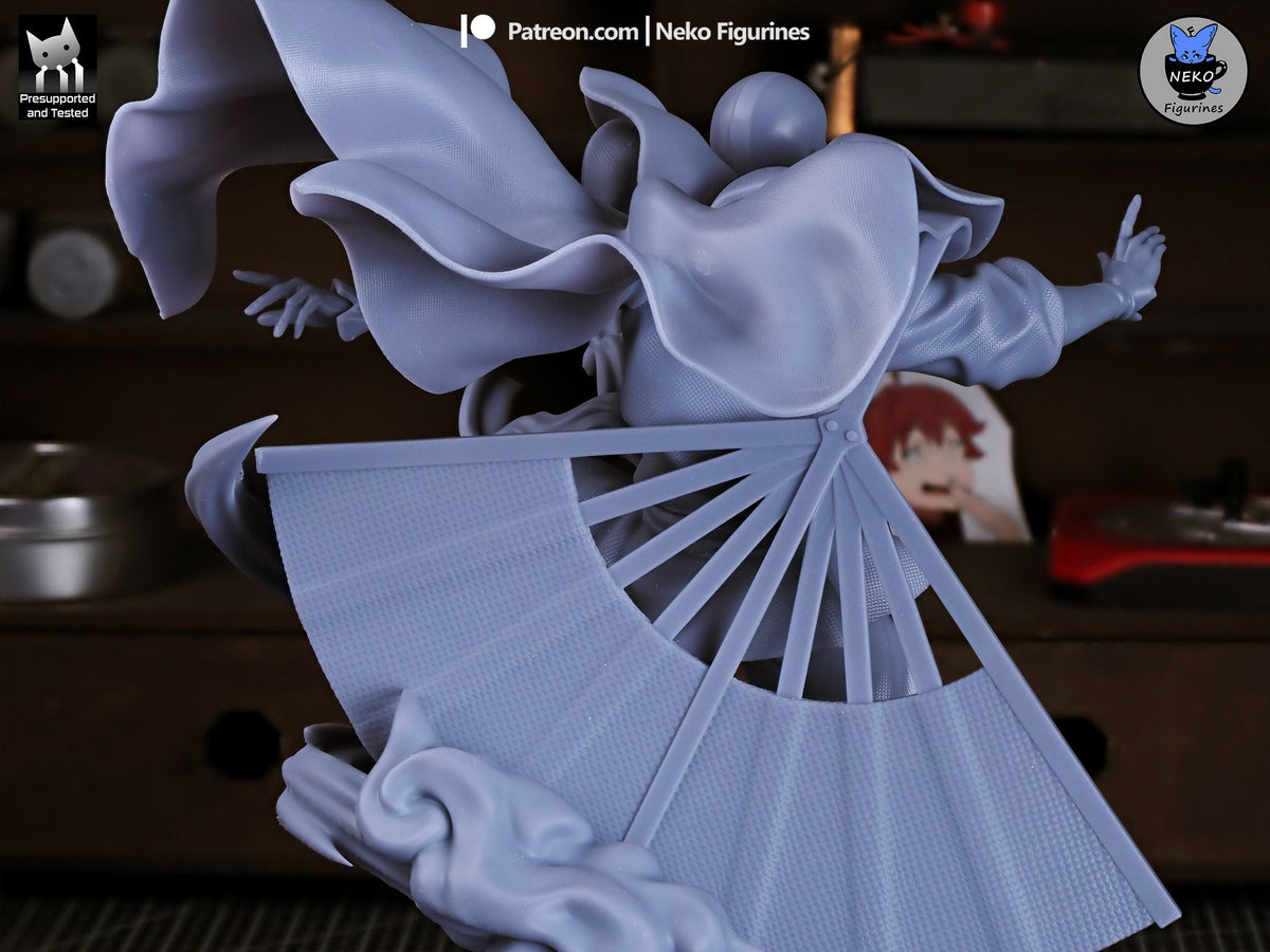Aang resin figure