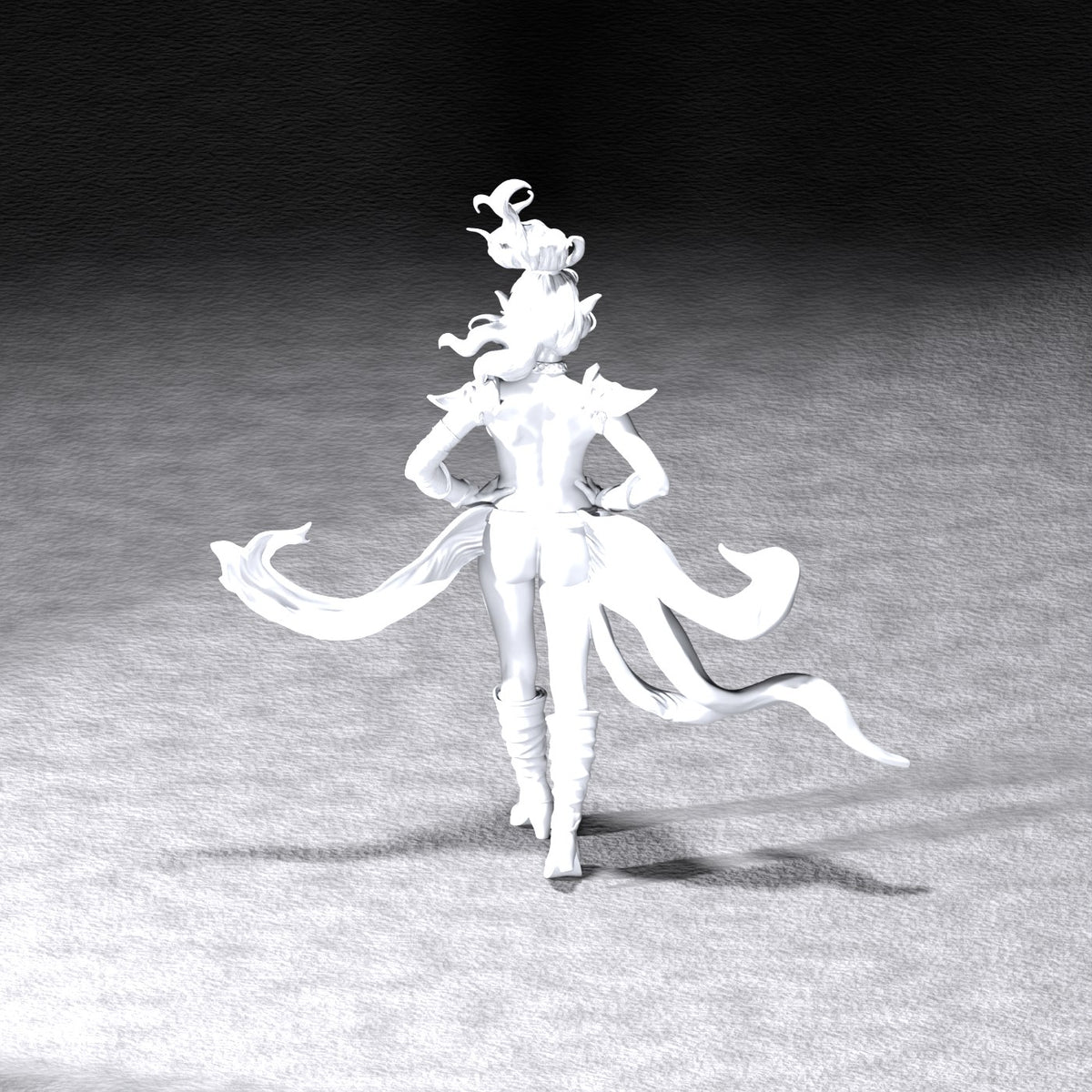 Lyra resin figure