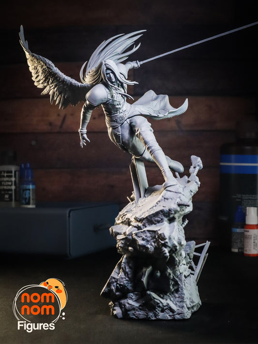 Sephiroth resin figure