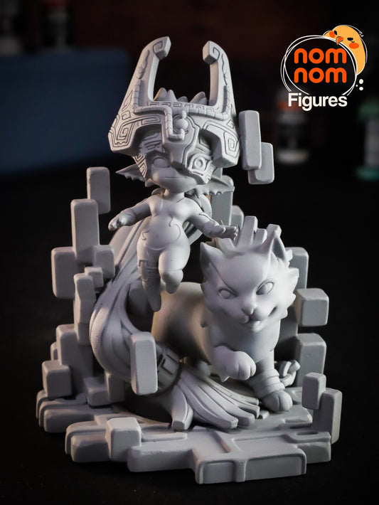 Chibi Midna resin figure