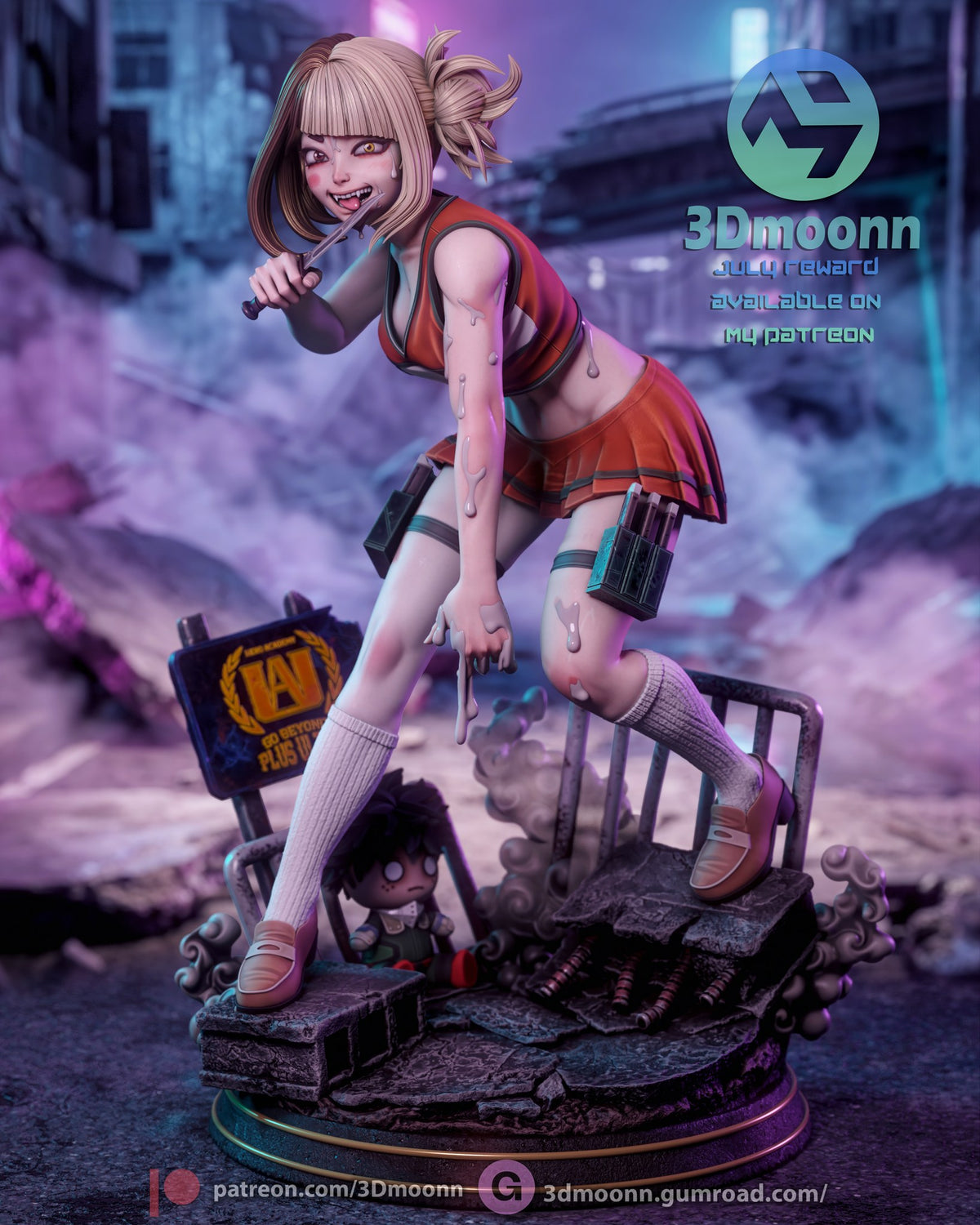 Himiko Toga resin figure