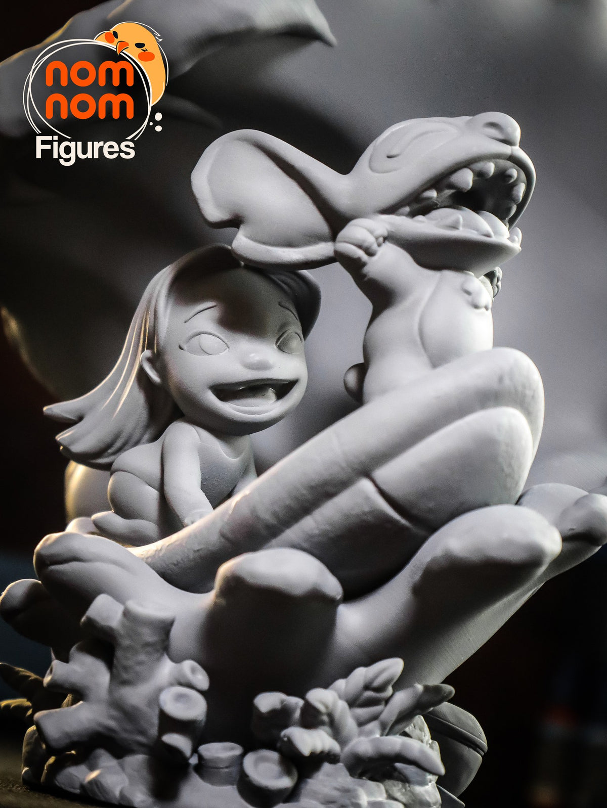 Chibi Lilo & Stitch resin figure