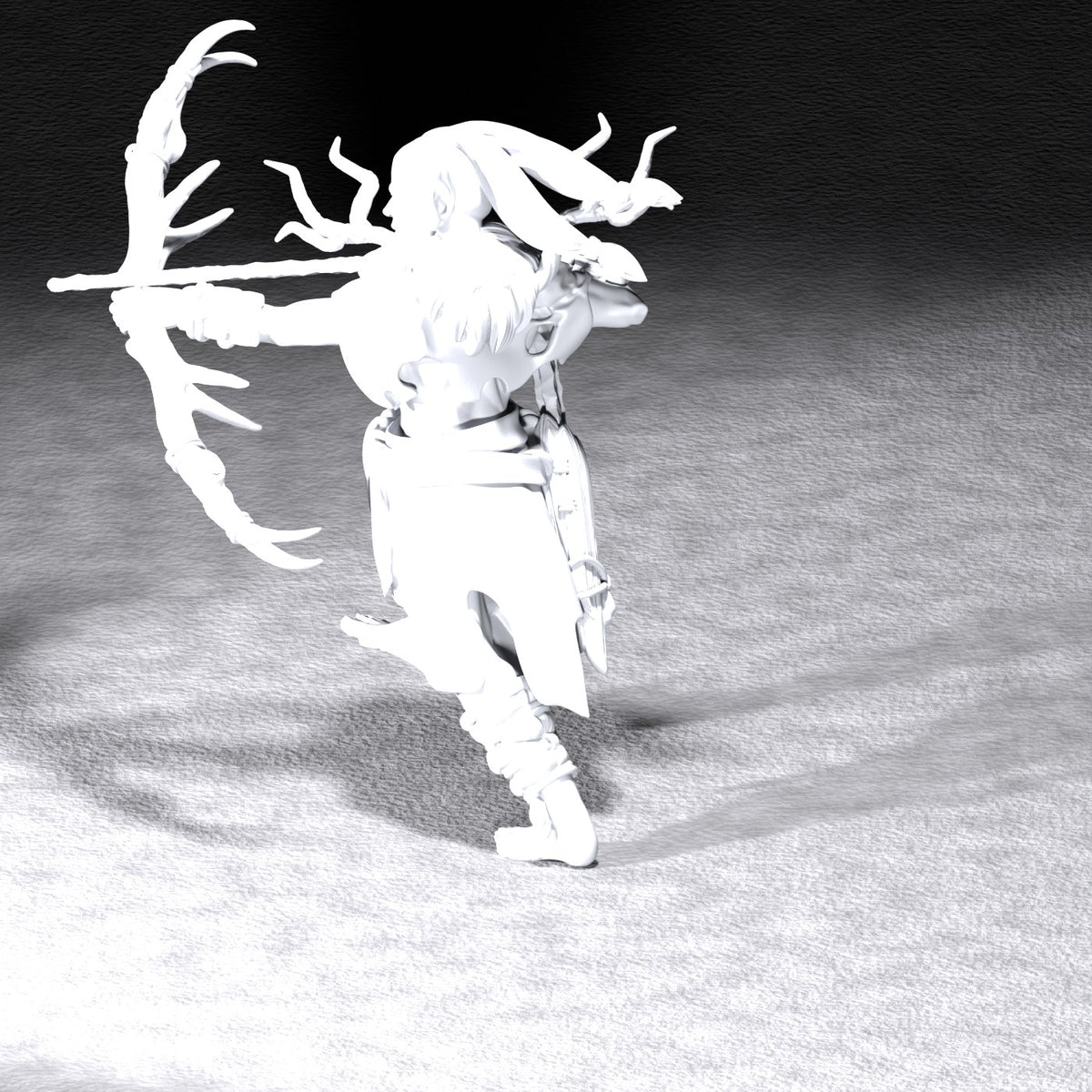 FeyHunter resin figure