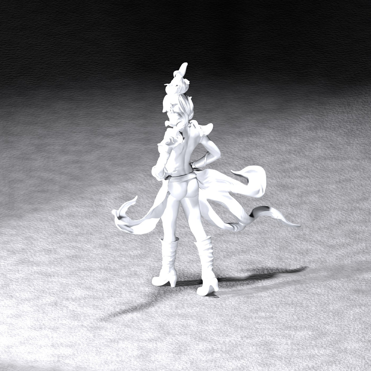 Lyra resin figure