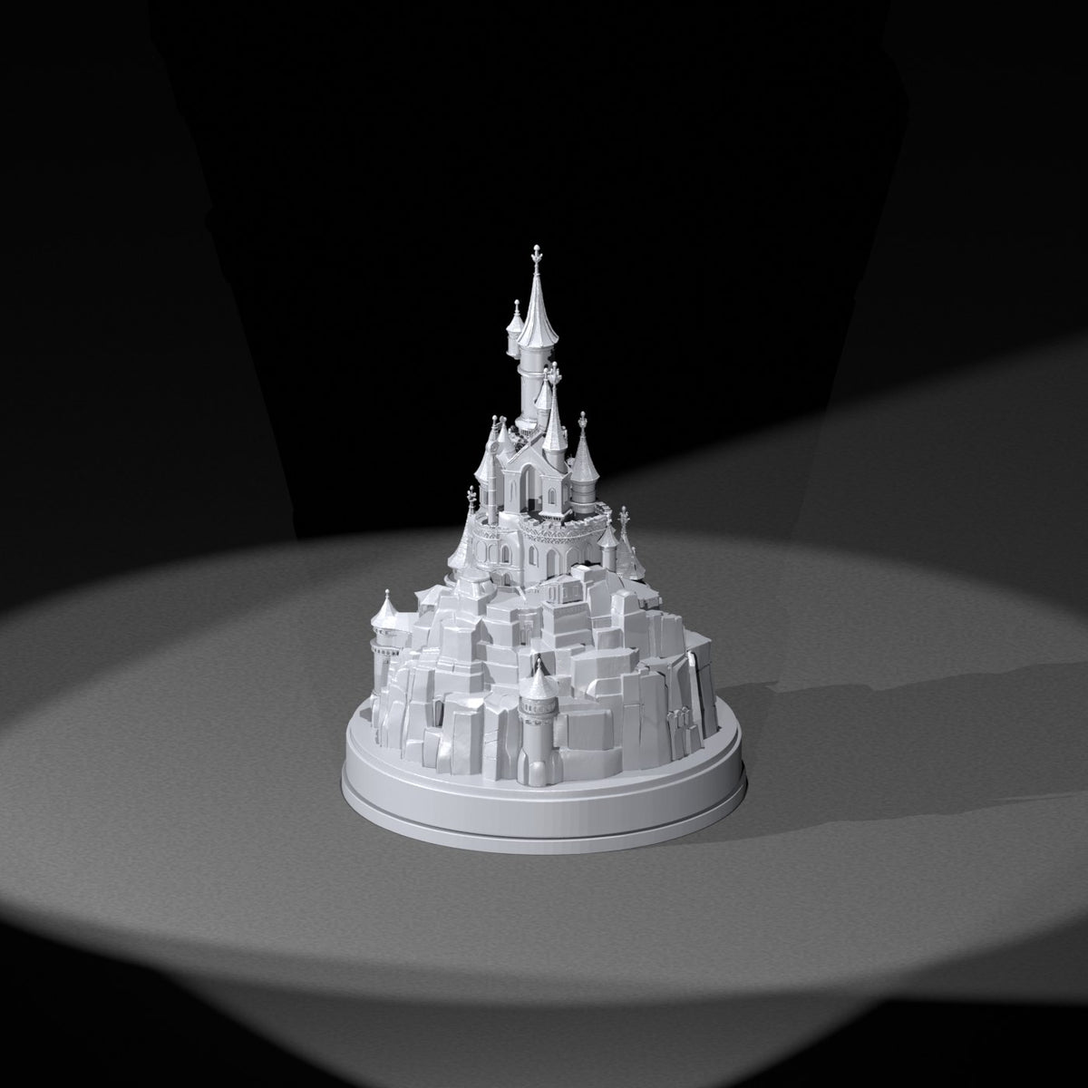 Fairytale Castle resin figure