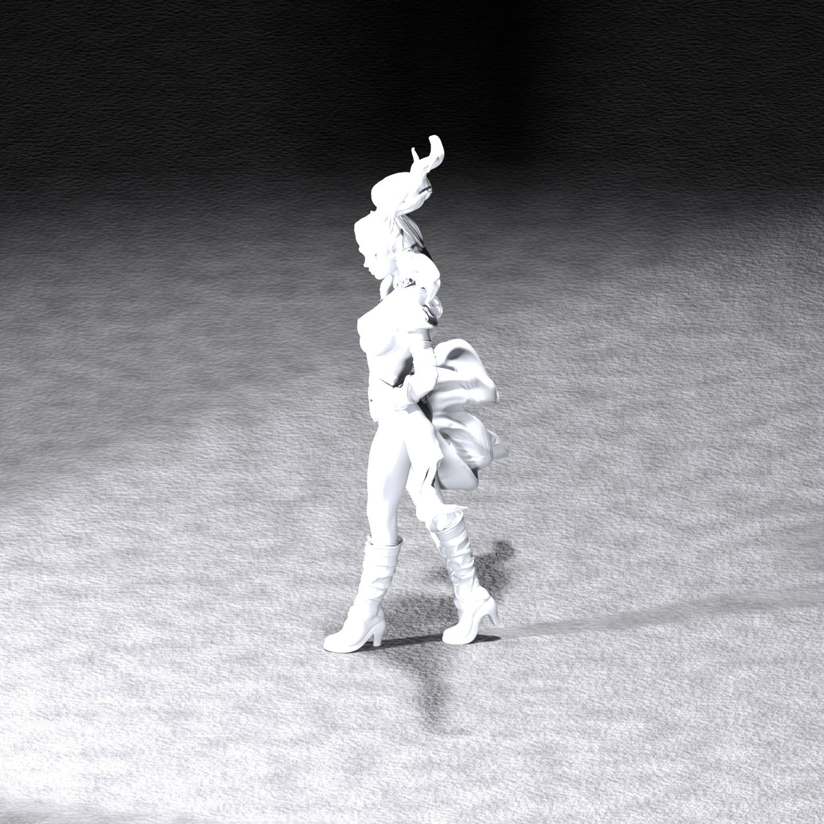 Lyra resin figure