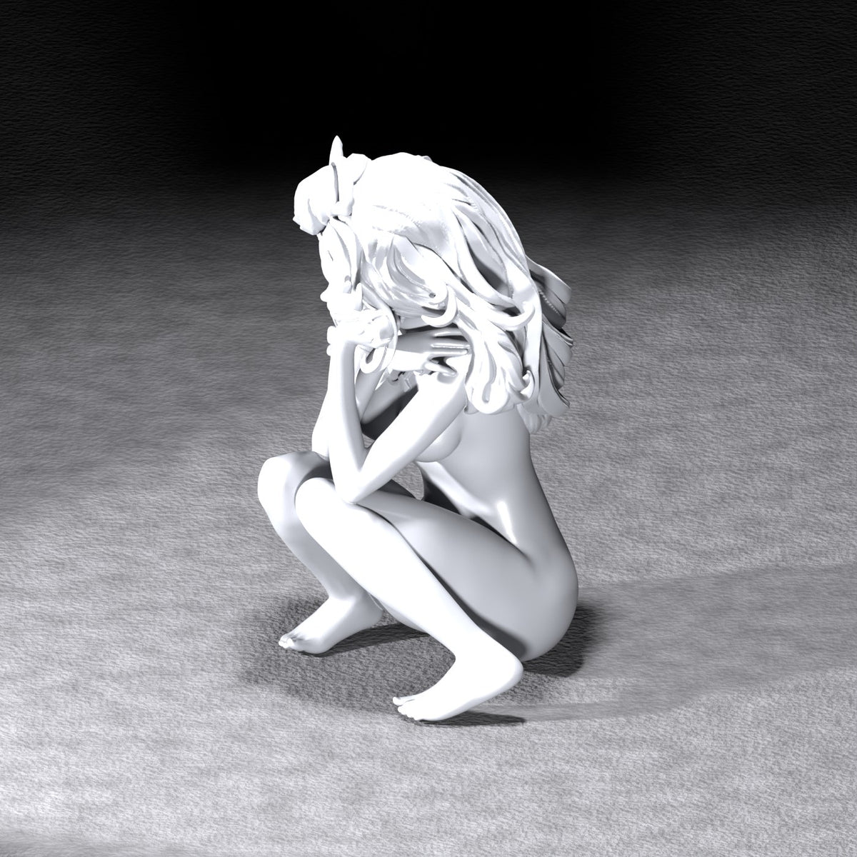 Iriel resin figure