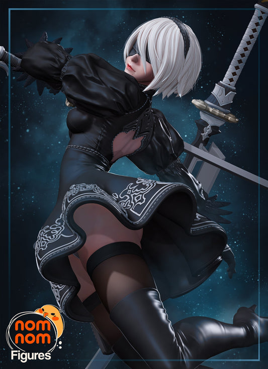 2B resin figure