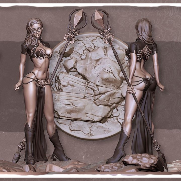 Mystic Pin-Up 05 resin figure