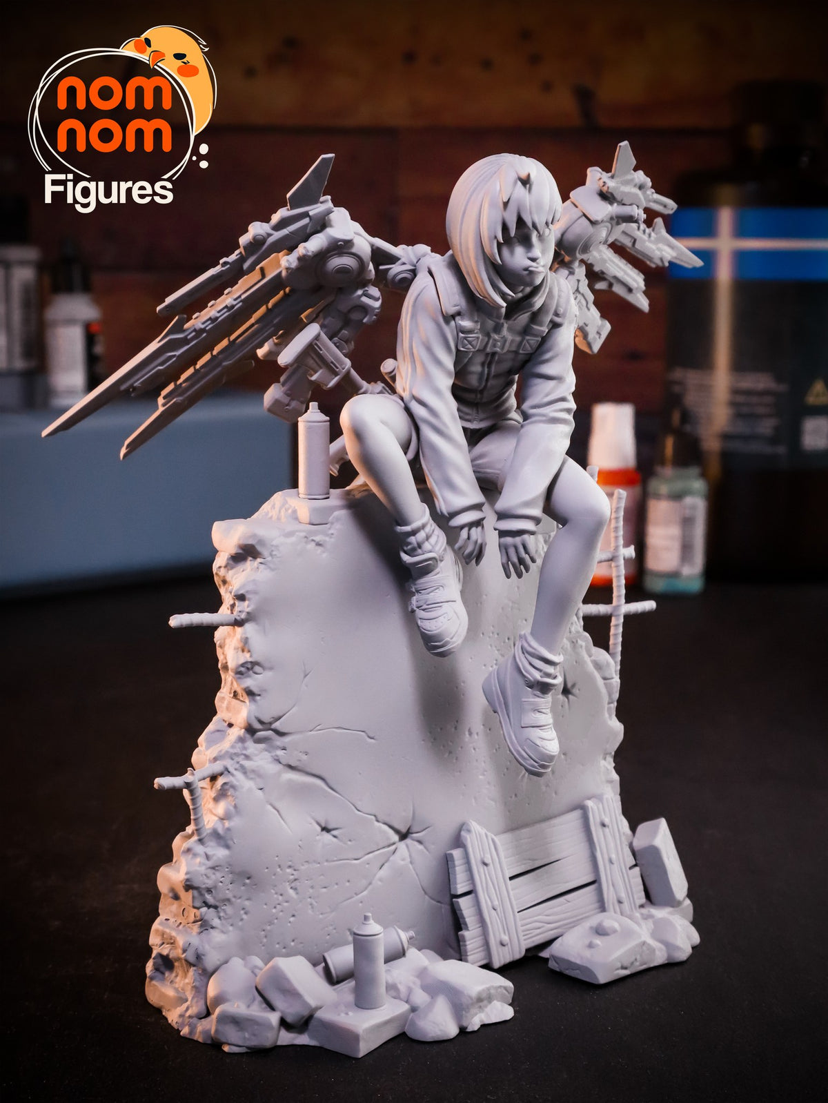 Valrie resin figure
