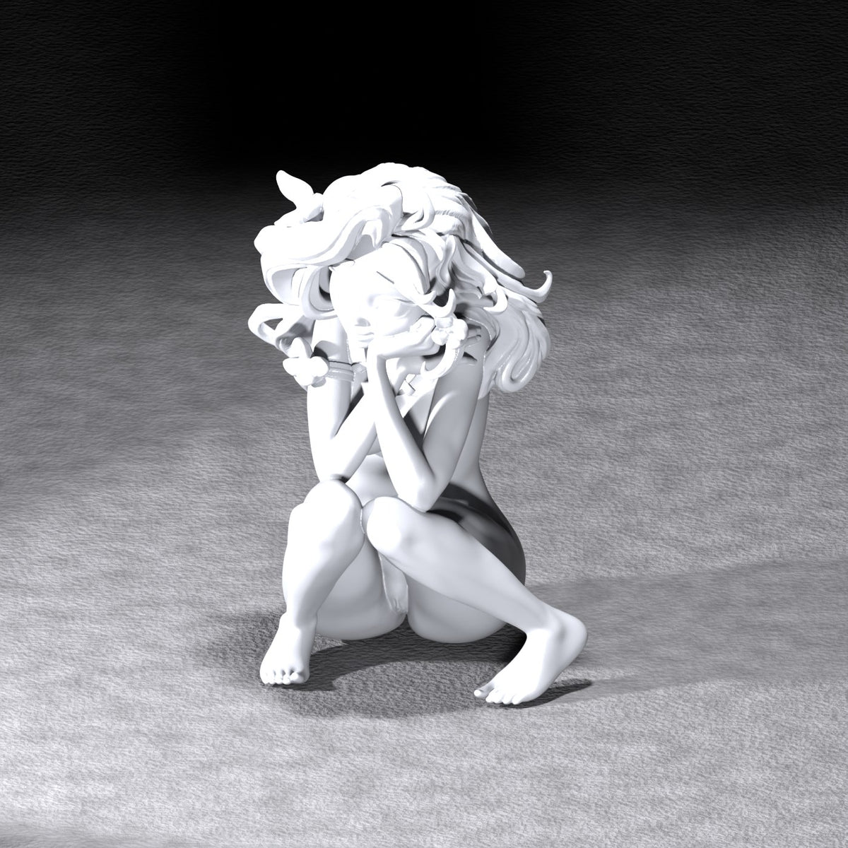 Iriel resin figure