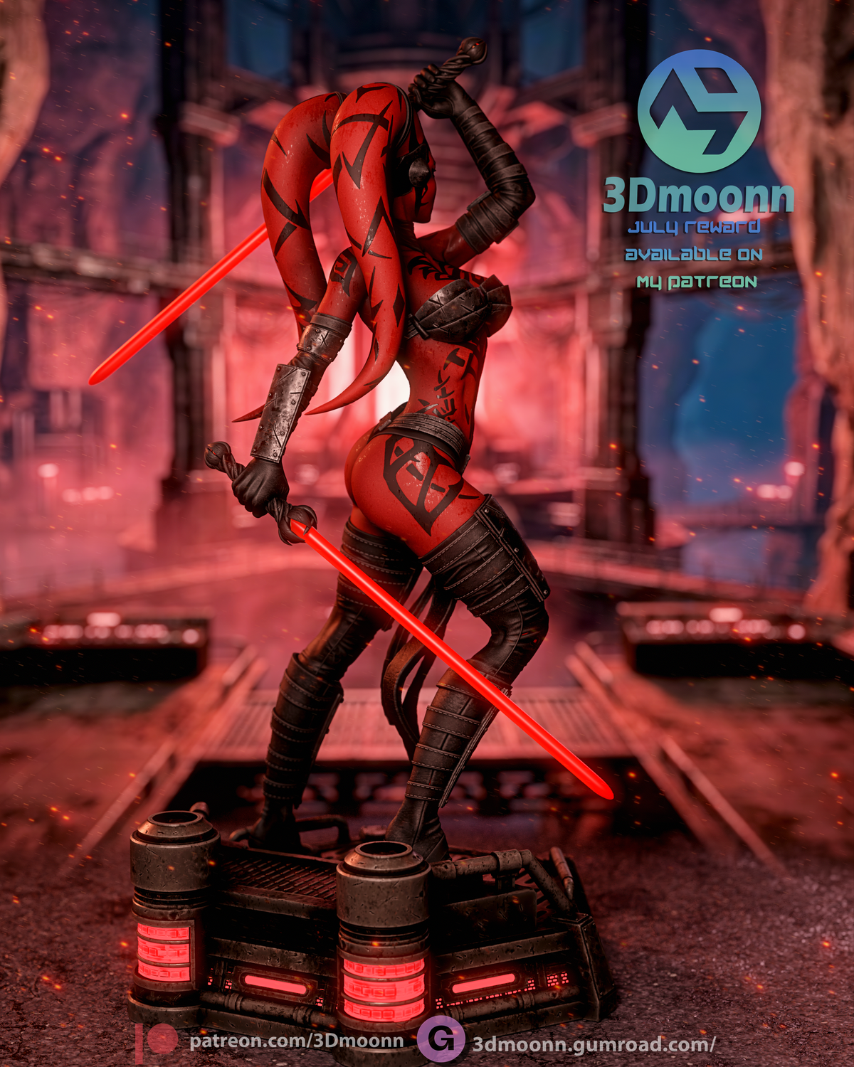 Darth Talon resin figure