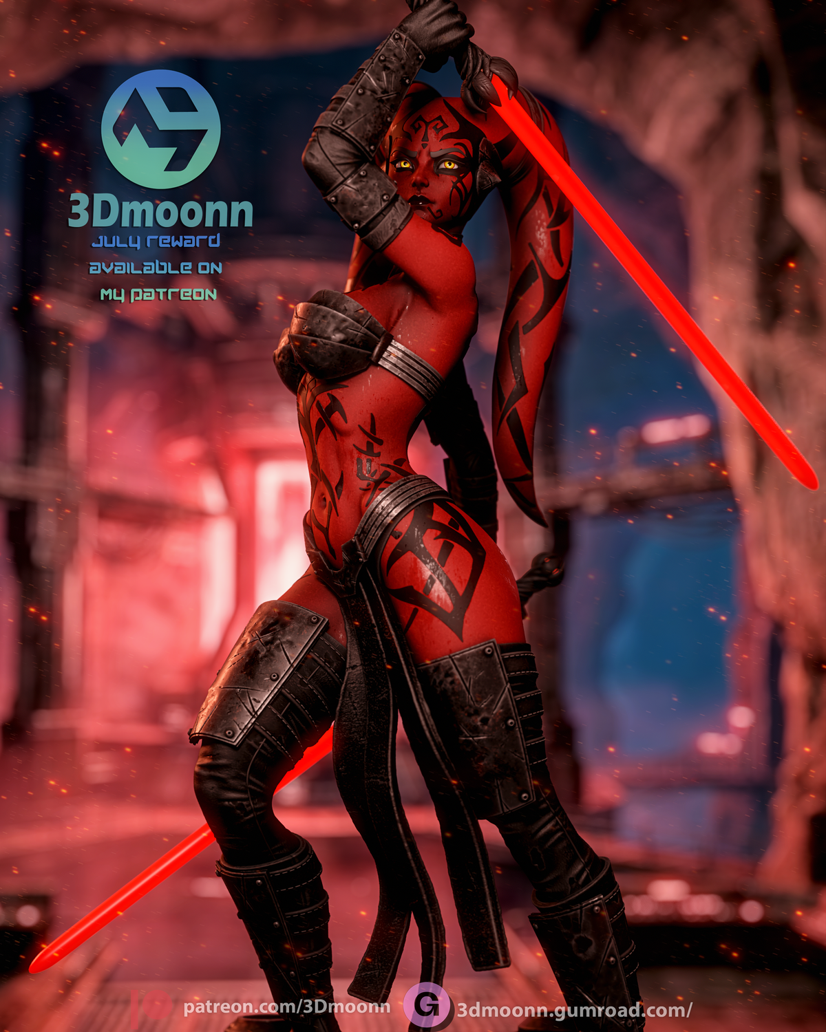 Darth Talon resin figure