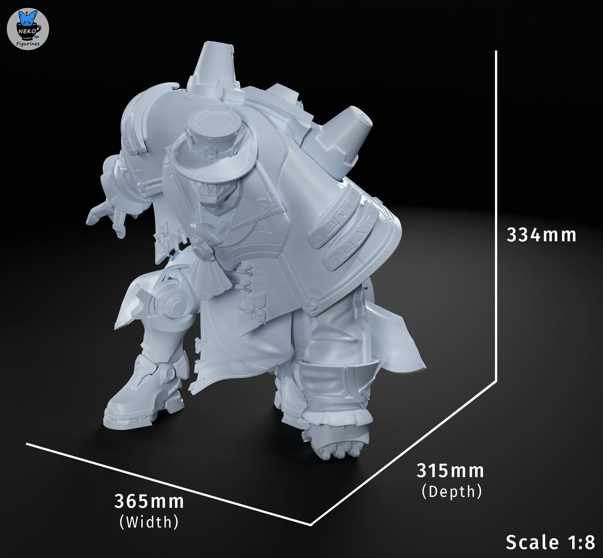 Sandrone resin figure