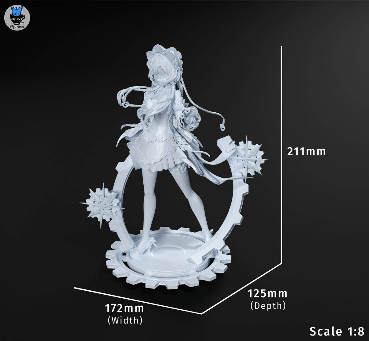 Sandrone resin figure
