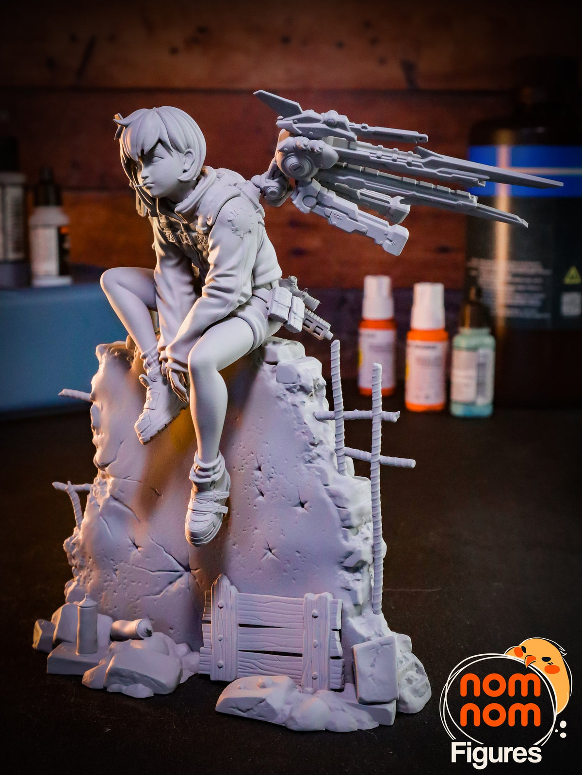 Valrie resin figure