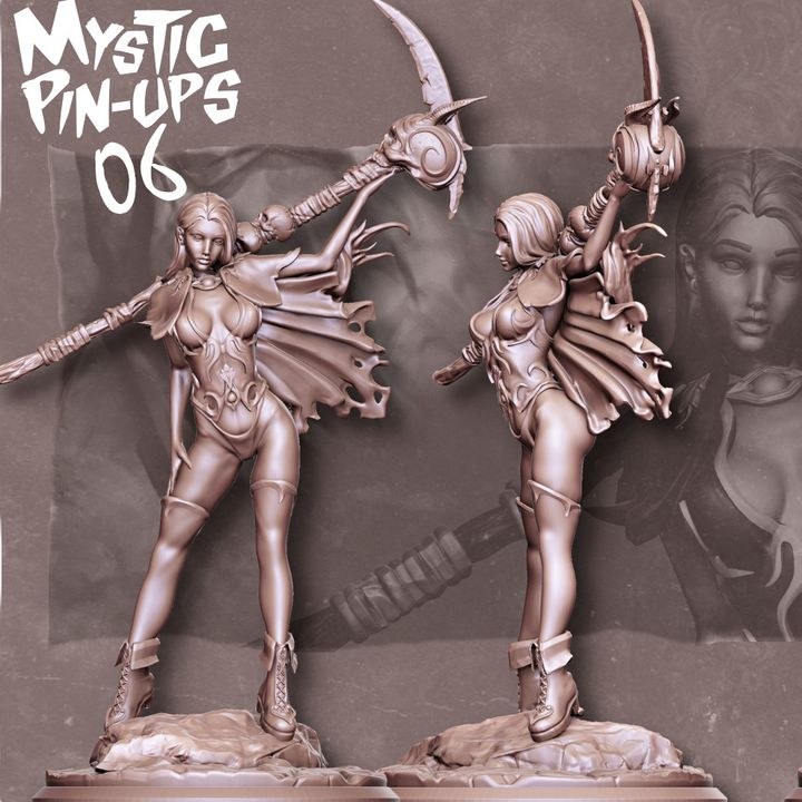 Mystic Pin-Up 06 resin figure