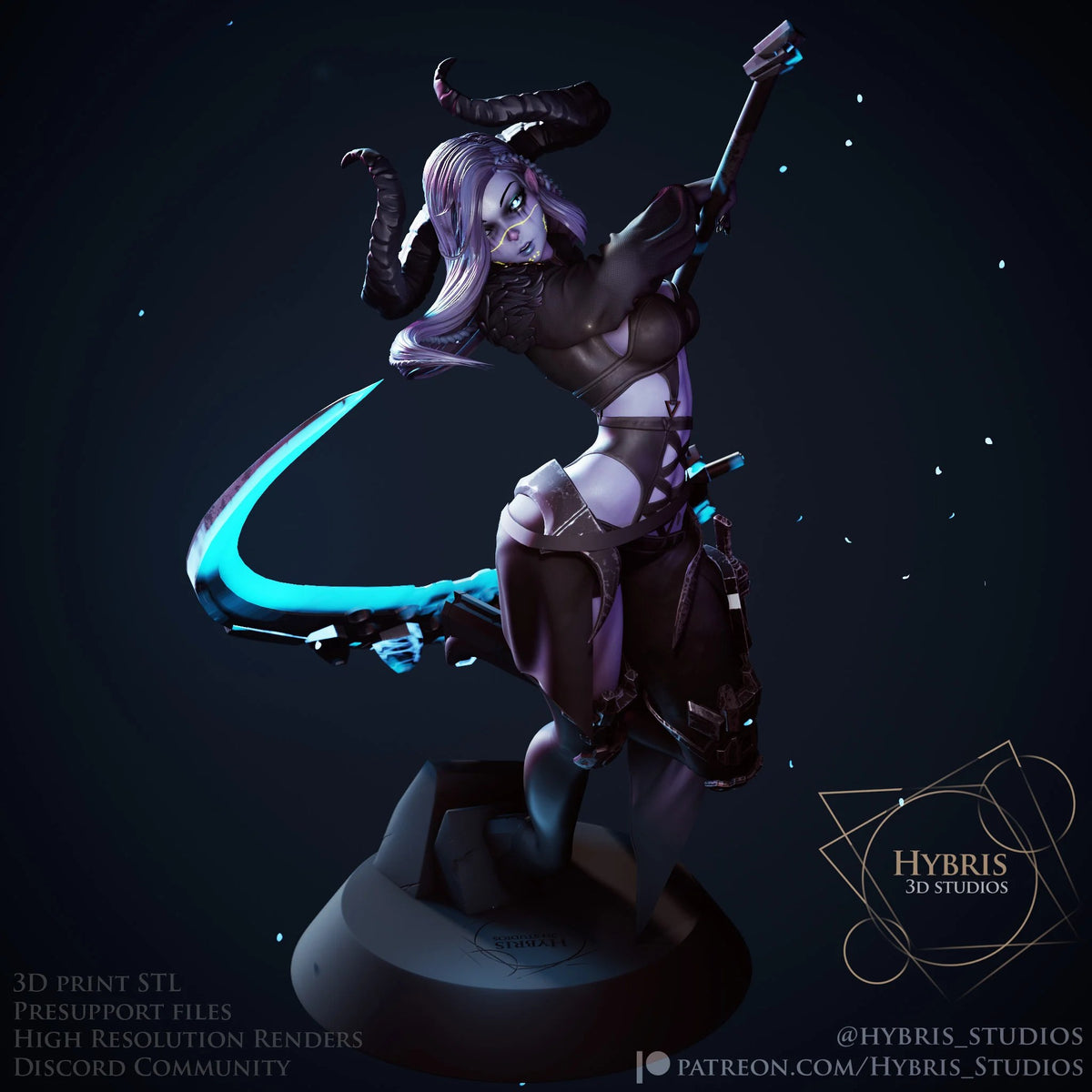 Liluth resin figure