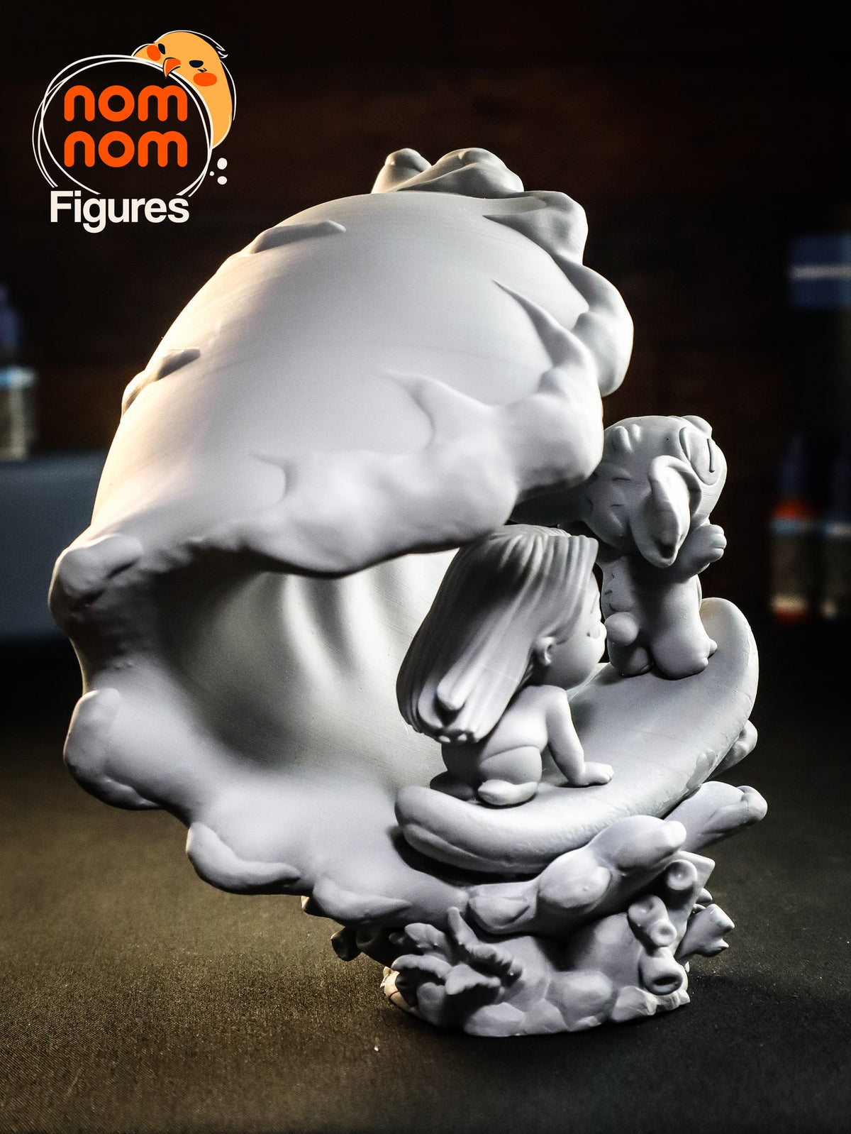 Chibi Lilo & Stitch resin figure