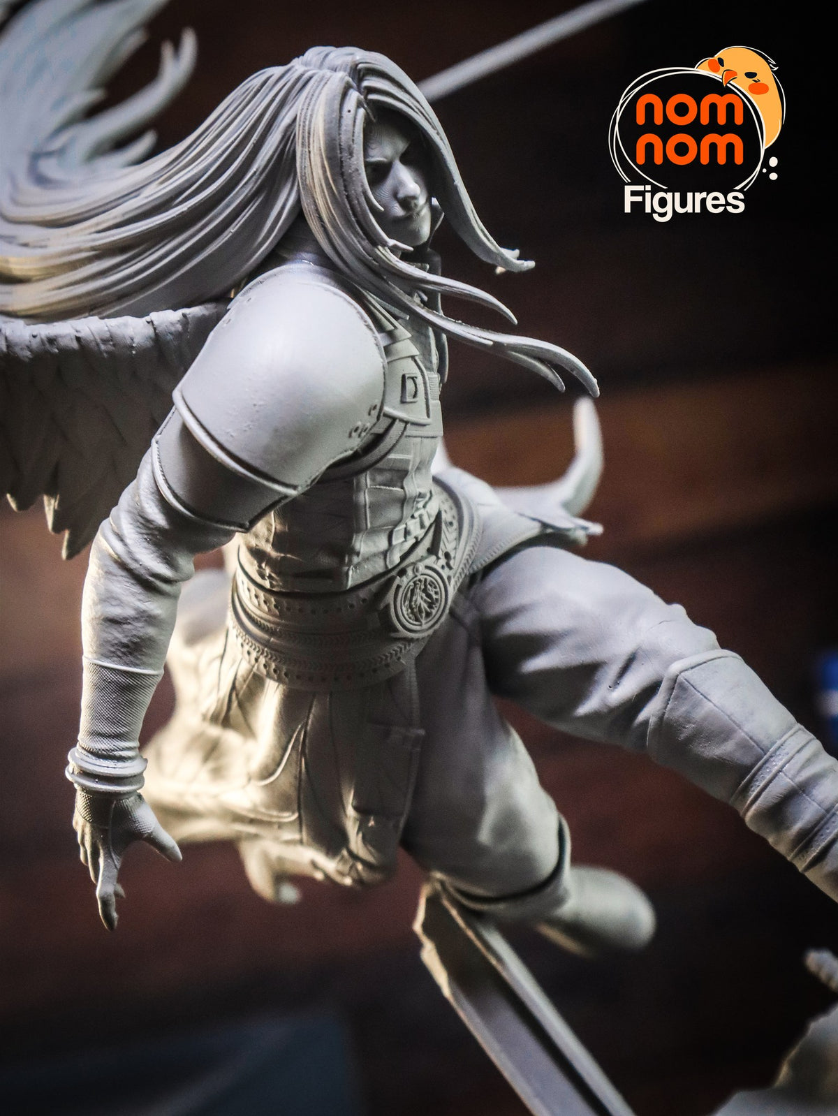 Sephiroth resin figure